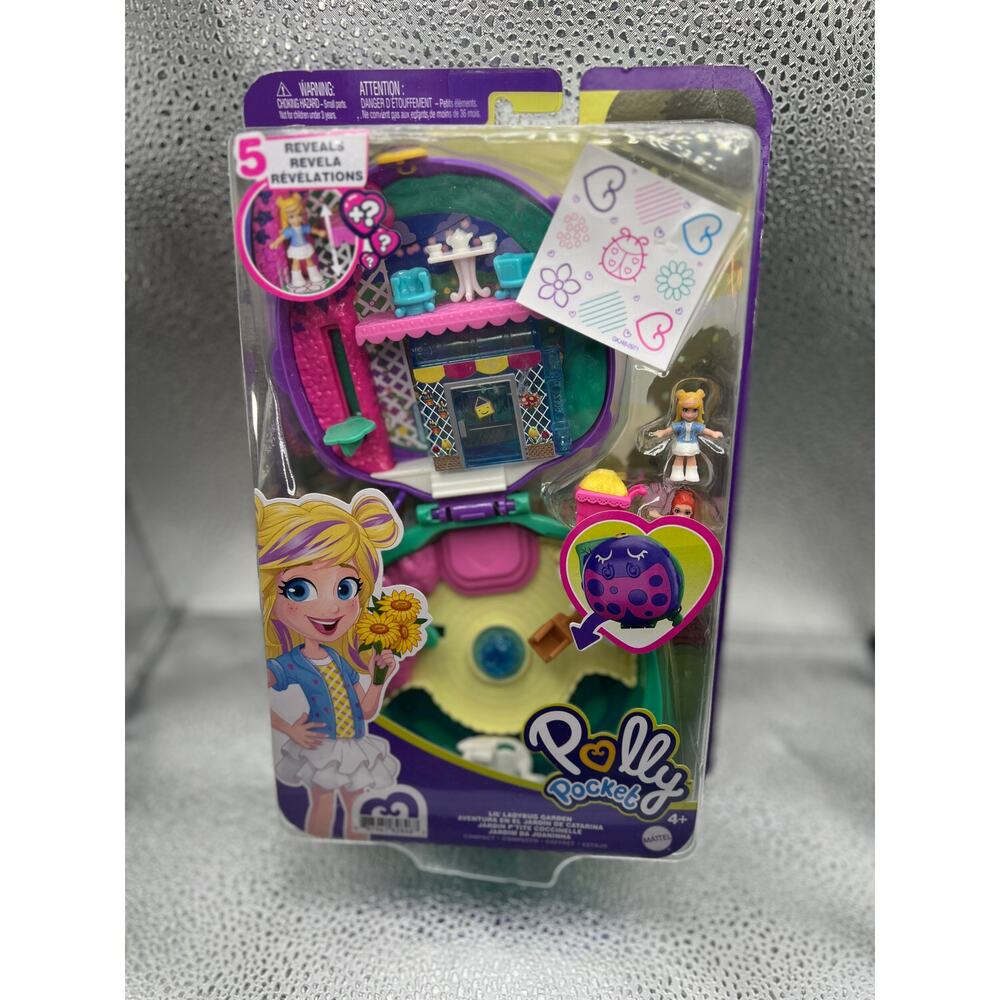 NIB Polly Pocket Reveals Girls / Boys playtime